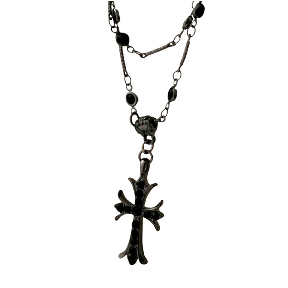 ch style layered gothic necklace - Picture 2 of 2